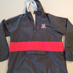 Miami University hooded pullover